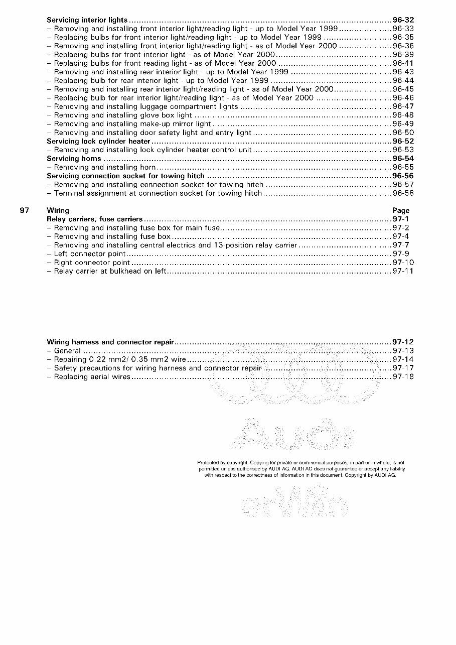 1999-2003 Audi S3 Service Repair Manual preview img 6