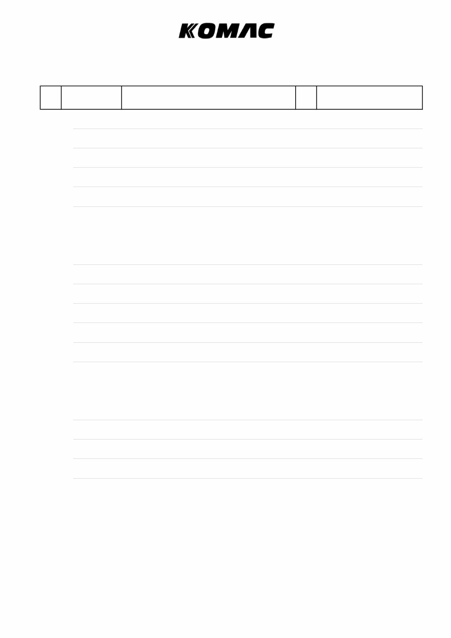 Komac TOR 13 breaker parts manual preview img 2