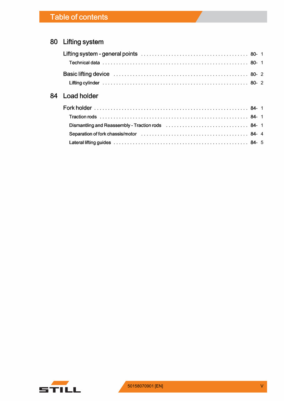 Still EXU-S 22, EXU-S 24 Electric Pallet Truck Service Repair Workshop Manual preview img 7