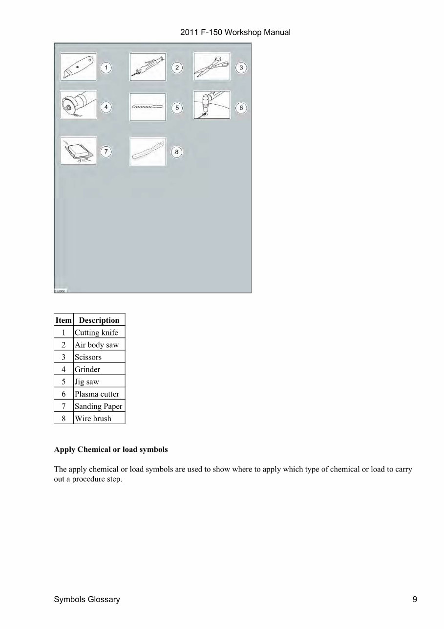2011-2014 Ford F-150 OEM Service & Repair Manual preview img 9