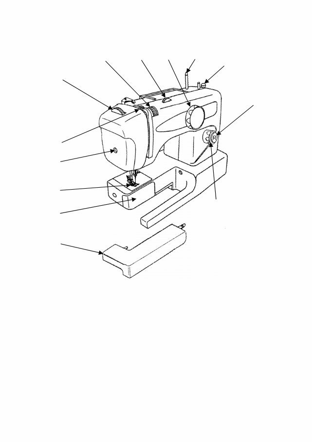 Empisal CELEBRITY 550 sewing machine instruction manual preview img 4