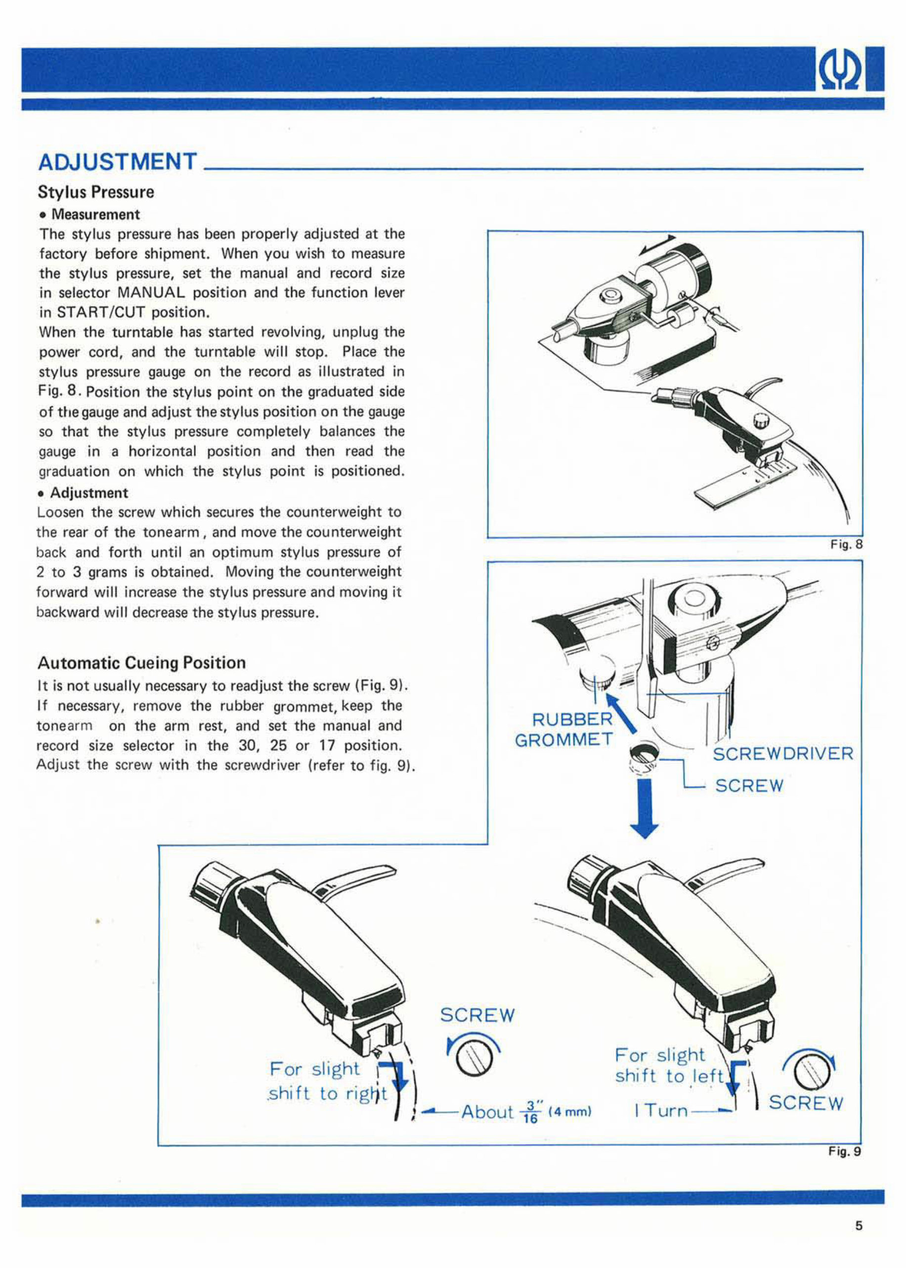 PIONEER PL-A25 OPERATING Owners Manual preview img 6
