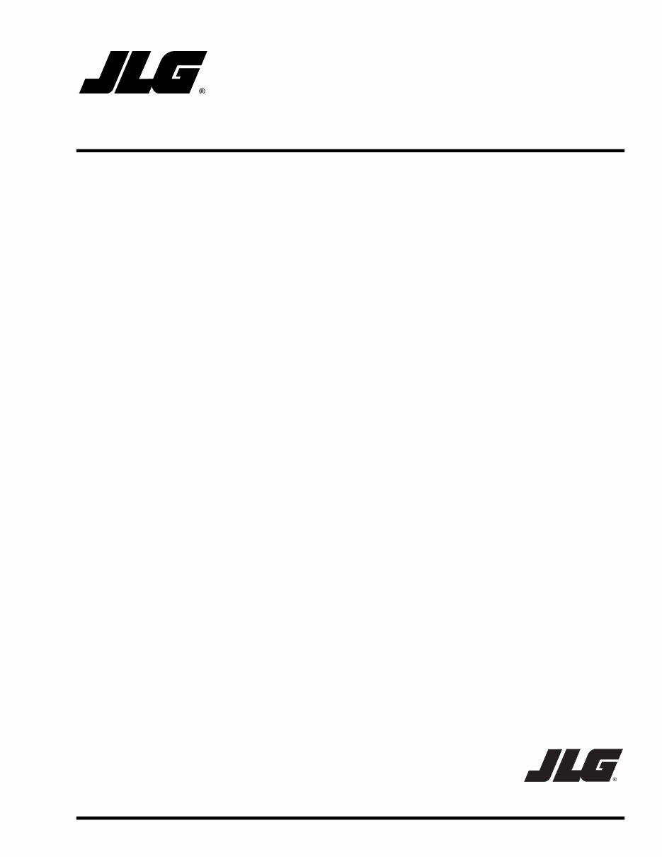 JLG Telehandlers L2906H, 2906H, 3507H, 619A, 723A Agrovector 29.6LP, 29.6, 35.7 Global Service Repair Workshop Manual preview img 1