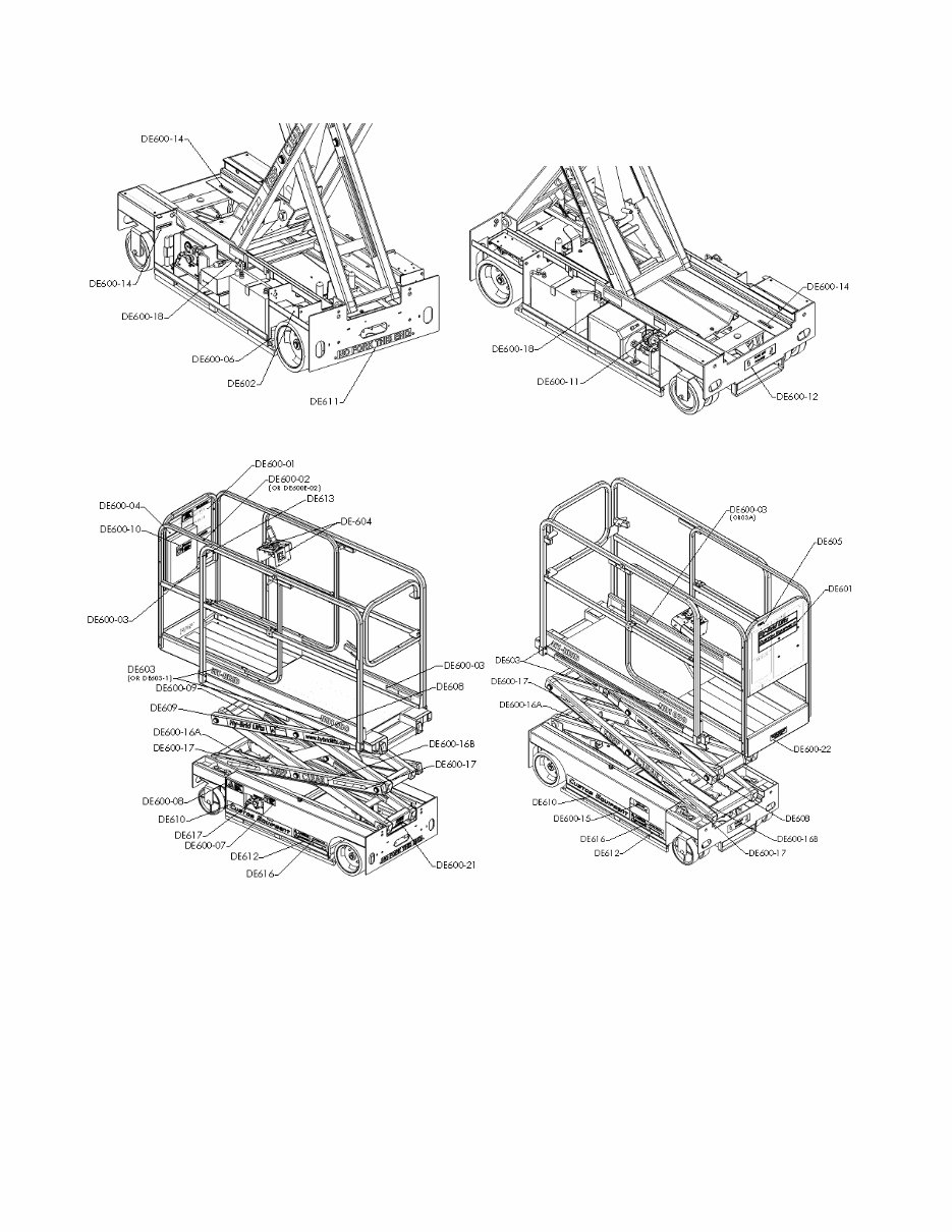 Hy-Brid Custom lift,HB1030,HB1430 manual preview img 8
