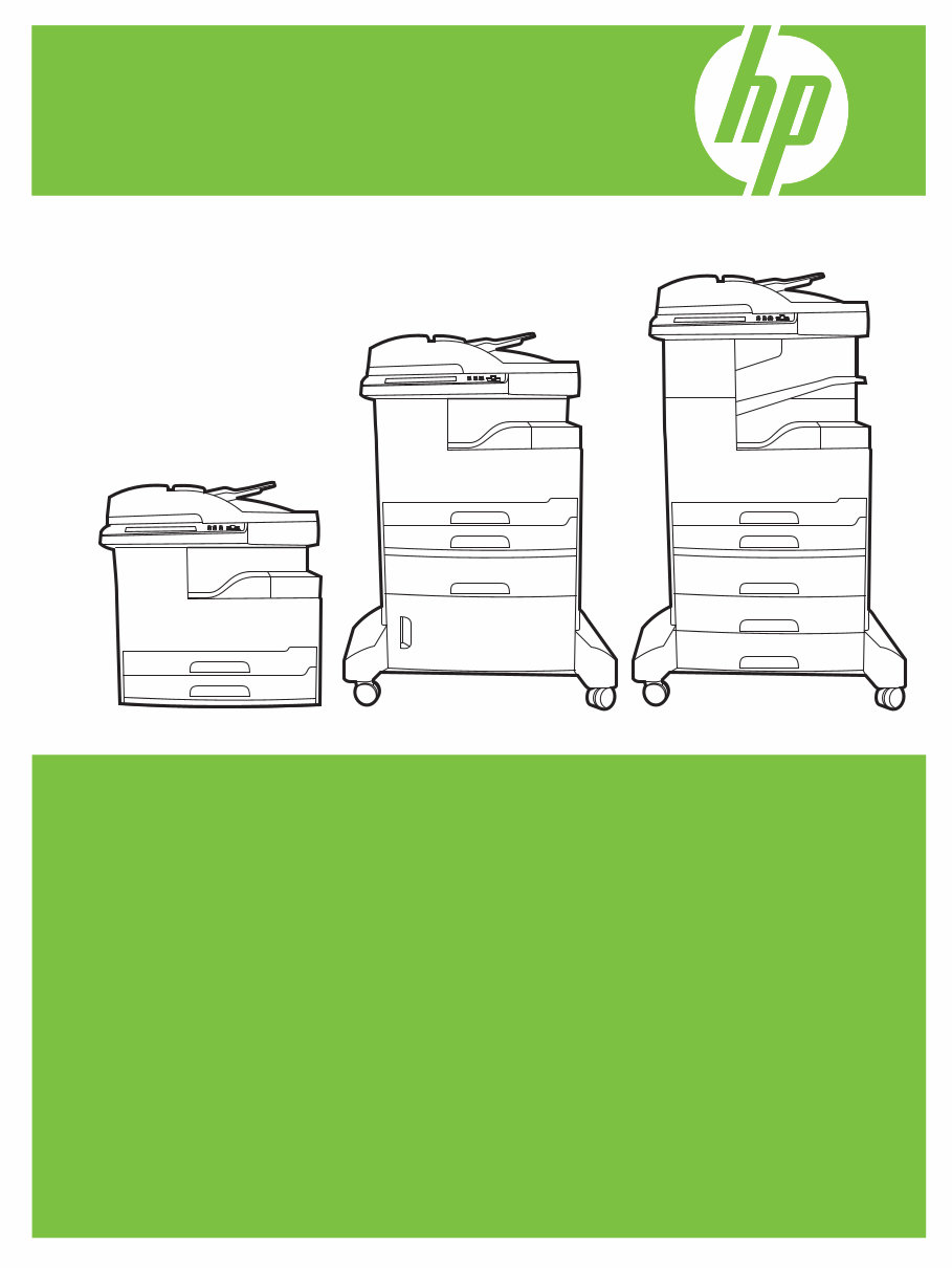 HP LaserJet M5025, M5035 MFP Series printers Service Repair Manual preview img 1