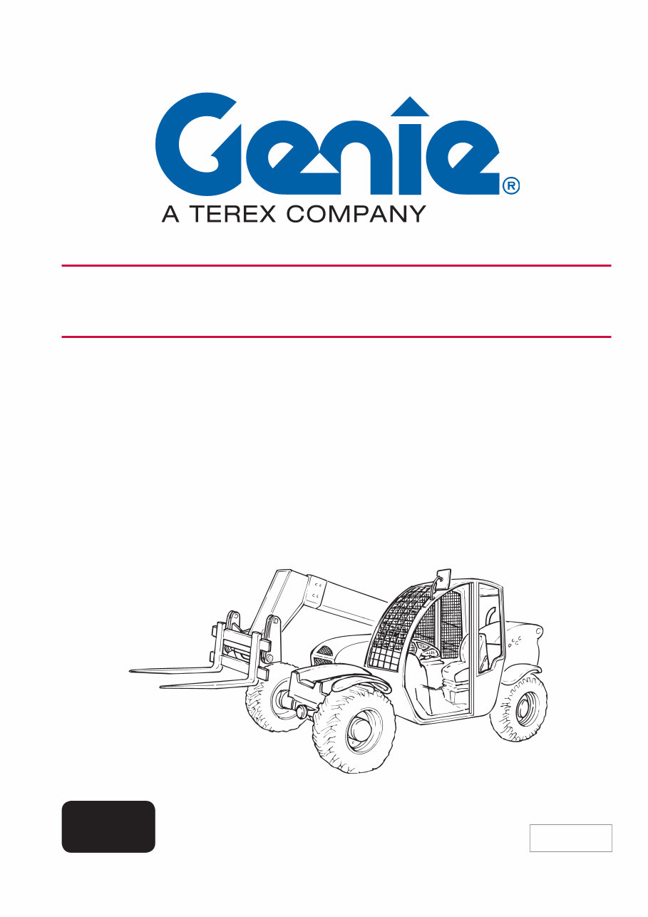Genie GTH 66-22, GTH 66-22S Telehandler Service Repair Workshop Manual INSTANT preview img 1