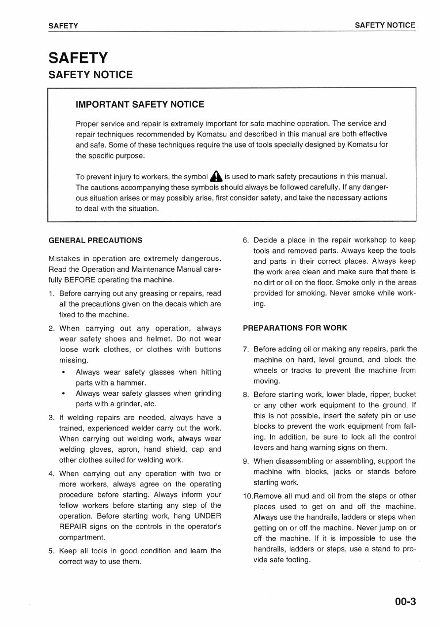 Komatsu Component OF Engine KTR100 KTR110 KTR130 KTR150 Workshop Service Repair Manual preview img 3