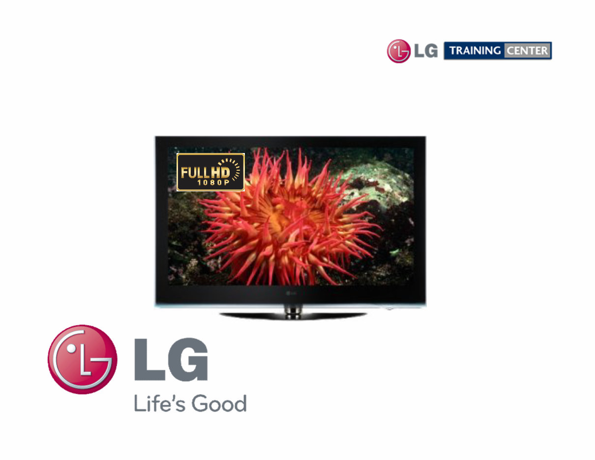 LG 50PS60 Plasma TV Training Manual preview img 1