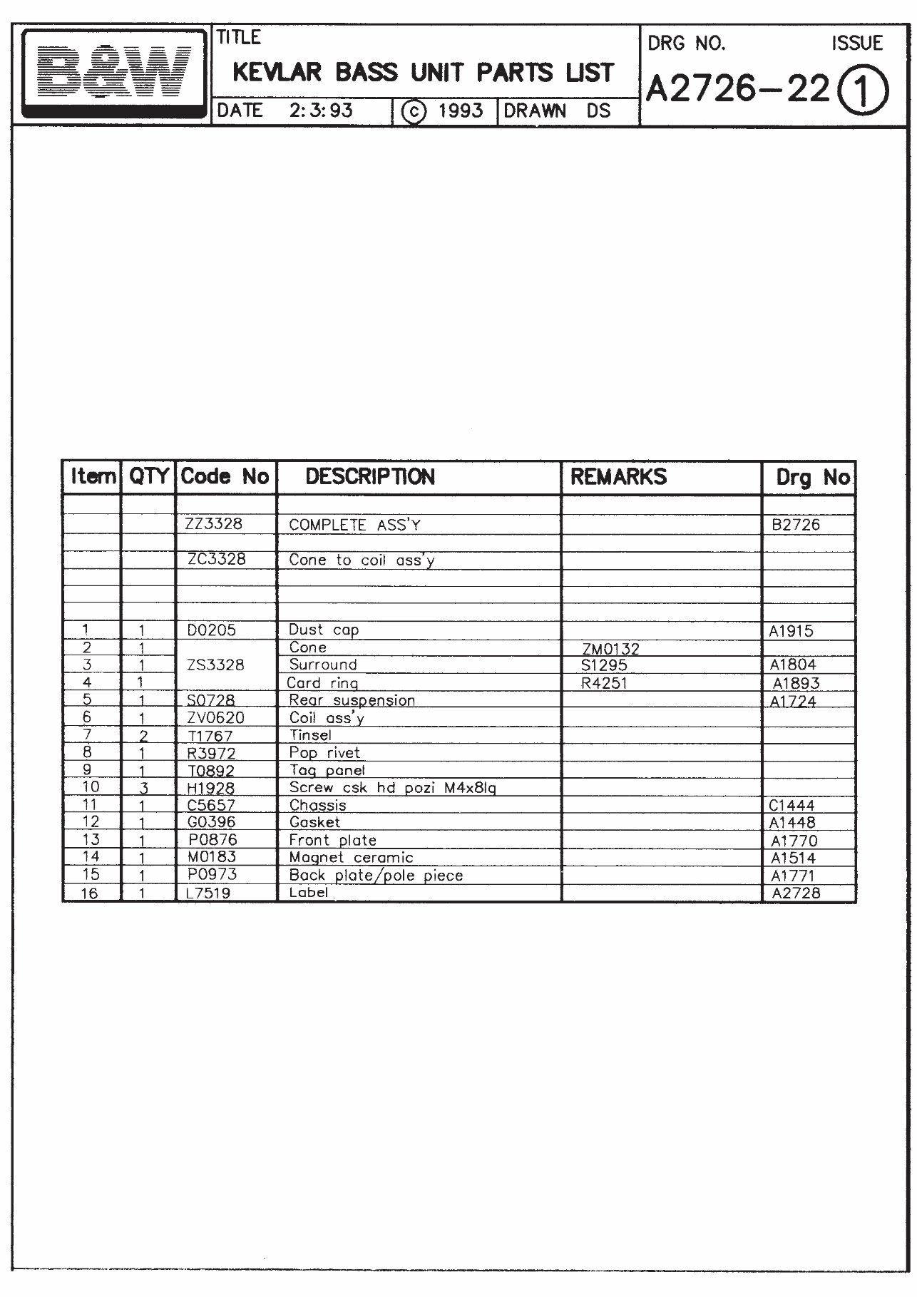 B&W P-4 Bowers & Wilkins , Service Manual preview img 7