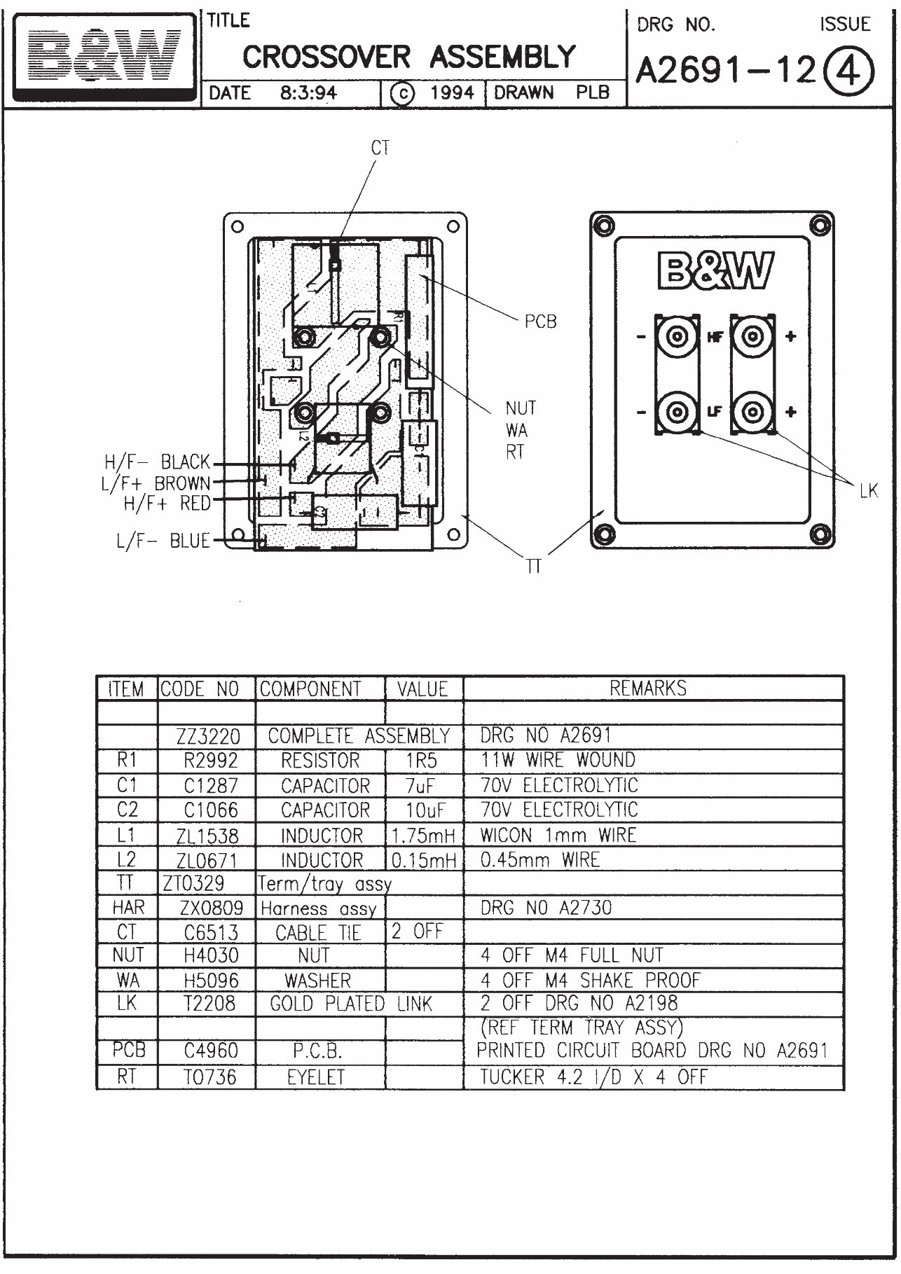 B&W P-4 Bowers & Wilkins , Service Manual preview img 8