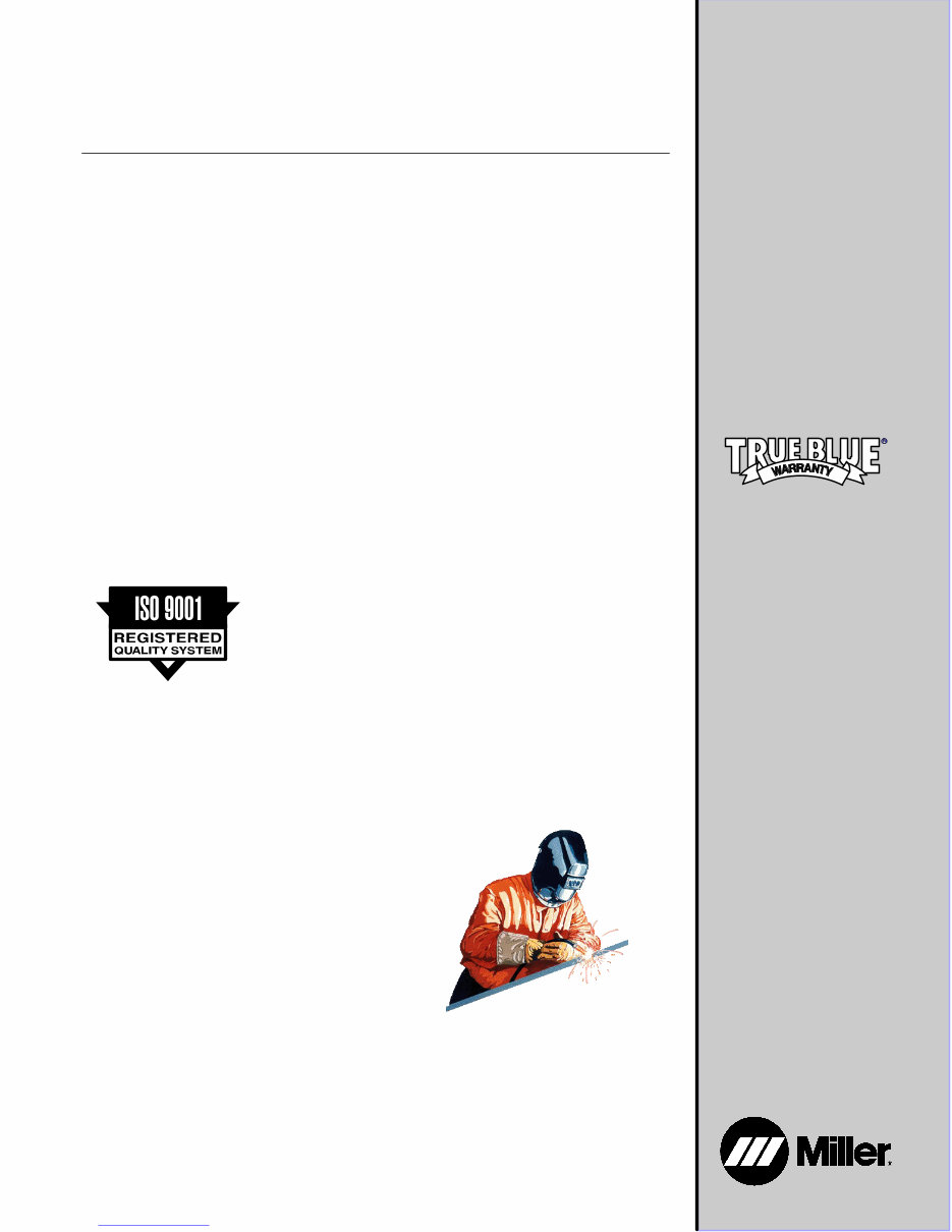 Miller Thunderbolt 225 225P Installation Operation And Maintenance Manual preview img 4