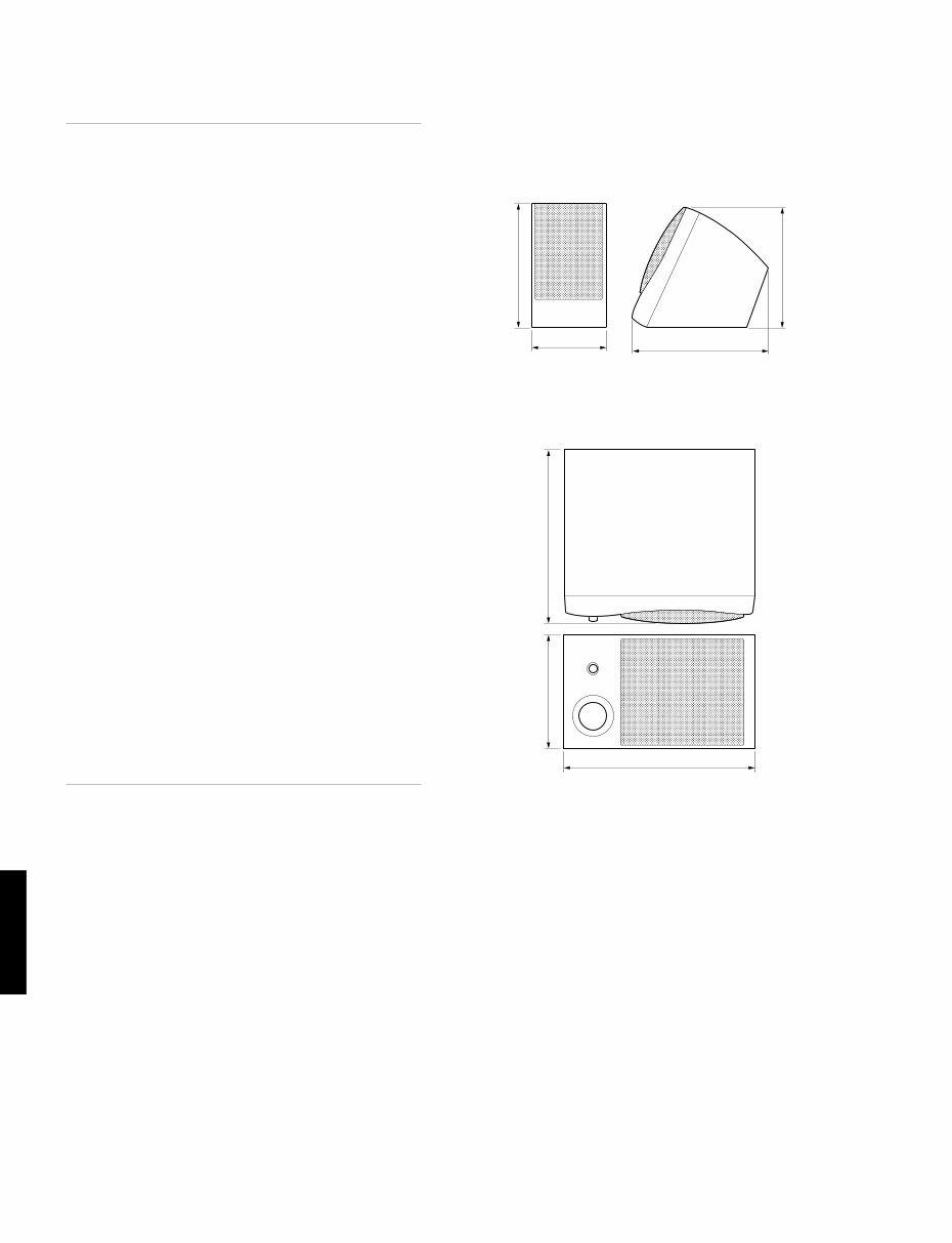 Yamaha YST-MS50 POWERED MULTIMEDIA SPEAKERS Service Manual preview img 4