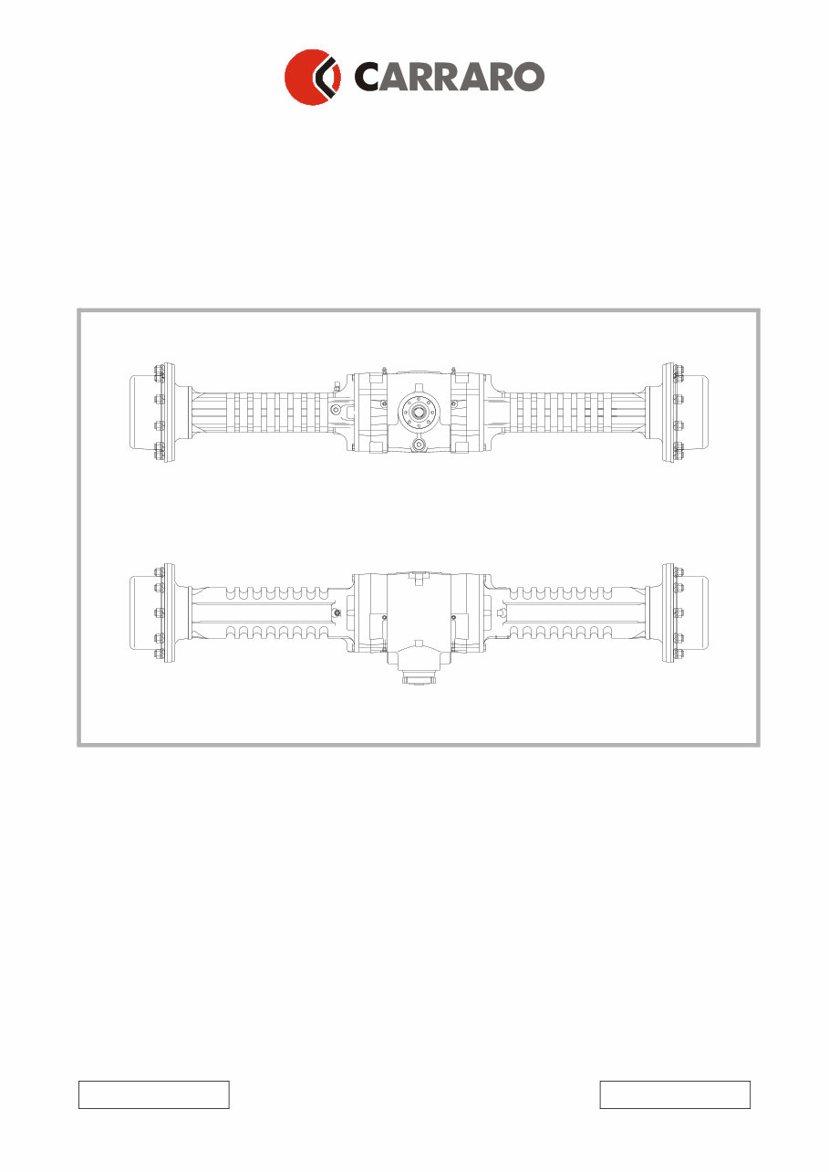 WINGET REAR AXLE CARRARO 28.32M 139548 Repair Workshop Manual preview img 2