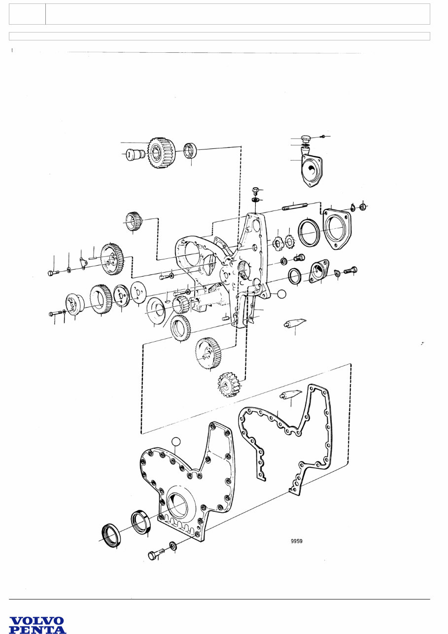 VOLVO PENTA Parts Manual TD120HP TD121 TD121G TD12 preview img 3