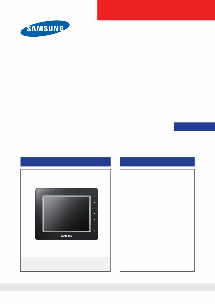 Samsung SPF-85P + 86P Service Manual & Repair Guide preview img 1