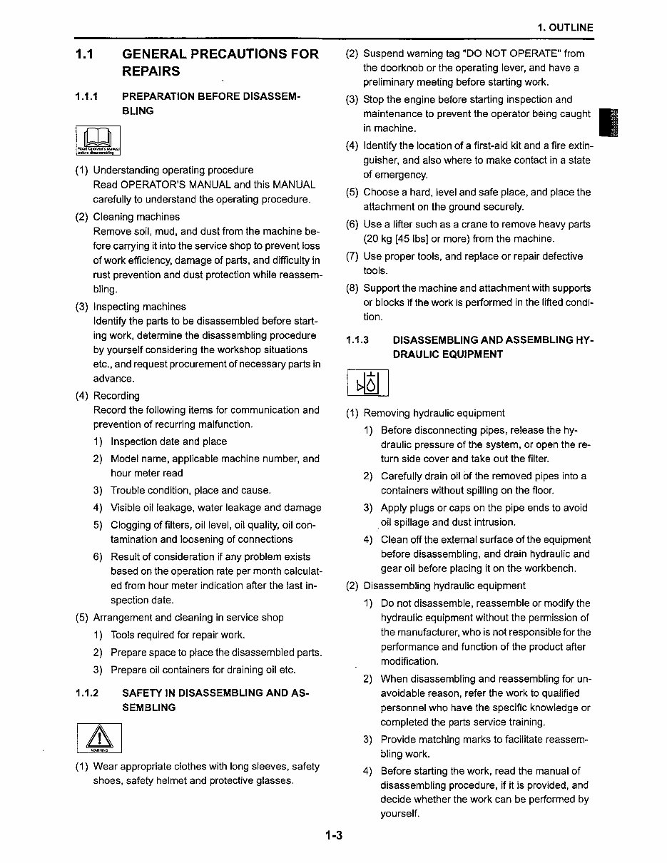 Kobelco SK27SR-3 Service Manual preview img 10