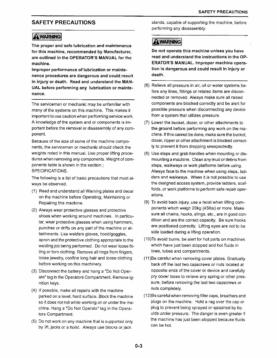 Kobelco SK27SR-3 Service Manual preview img 4