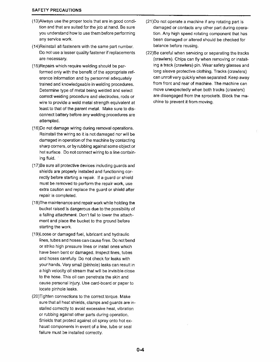Kobelco SK27SR-3 Service Manual preview img 5