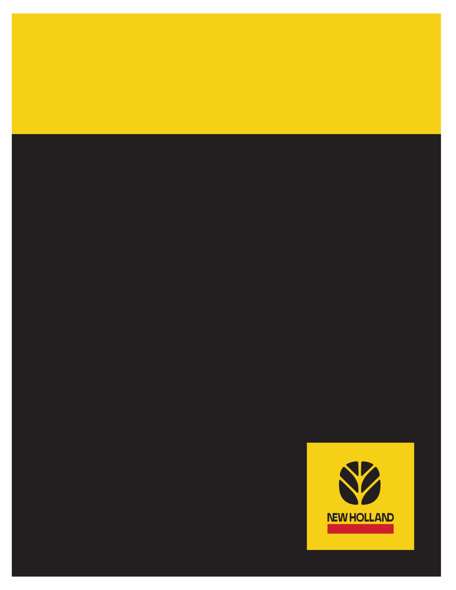 New Holland CE EH35, EH45 Operators Manual preview img 1