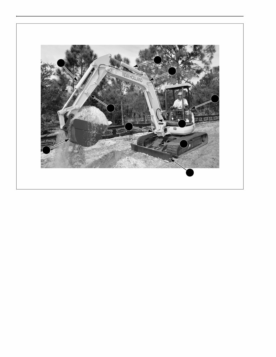 New Holland CE EH35, EH45 Operators Manual preview img 9