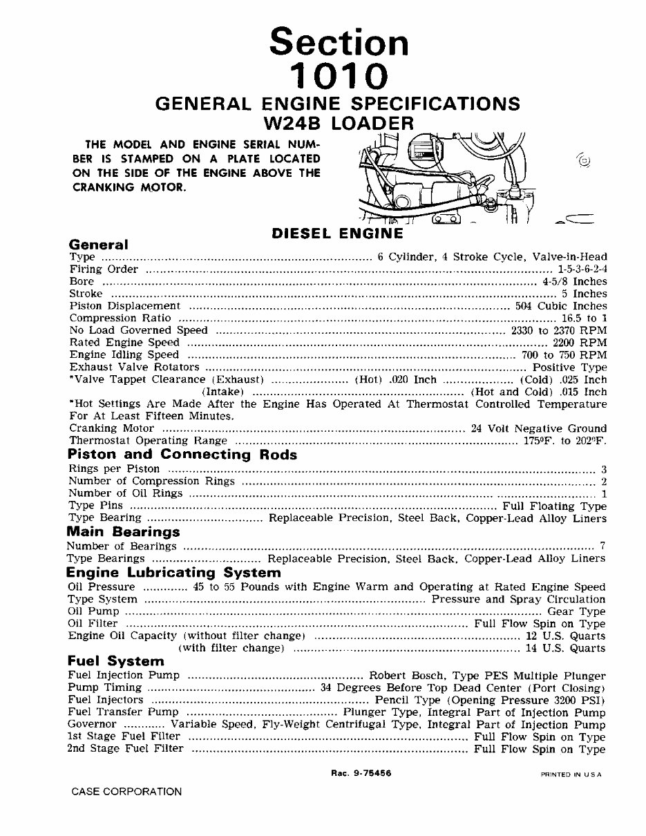 Case W24B Service Manual preview img 9