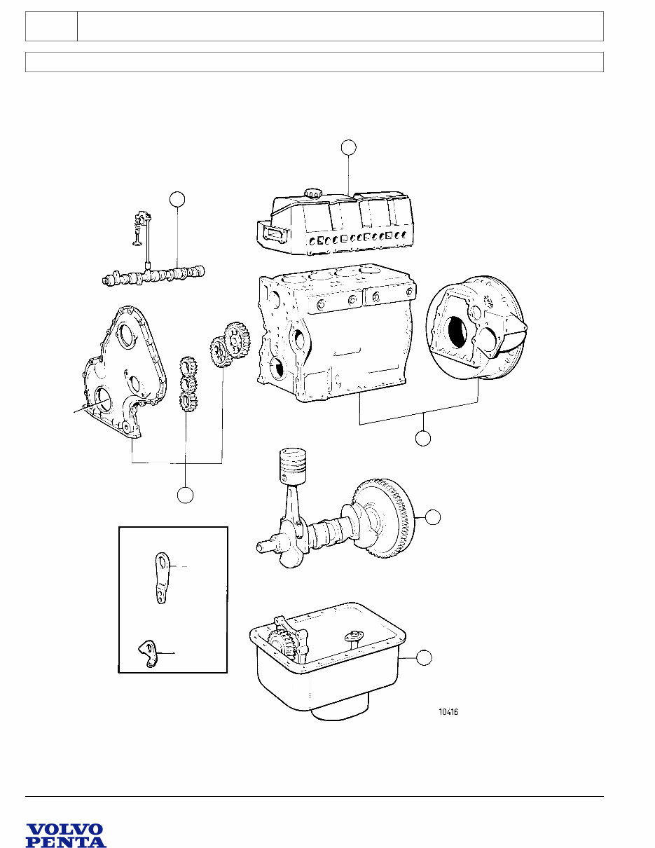 Volvo Penta TD30A, TD31ACE, TD40A, TD45B, D45A Parts Manual preview img 3