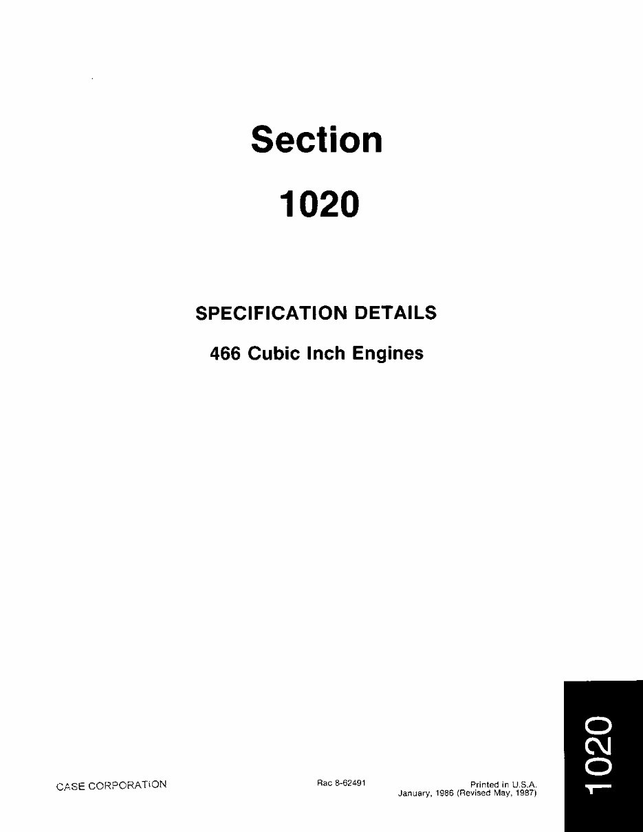 Case IH 1800, 1822, 1844, 2000, 2022, 2044, 2055 Service Manual preview img 7
