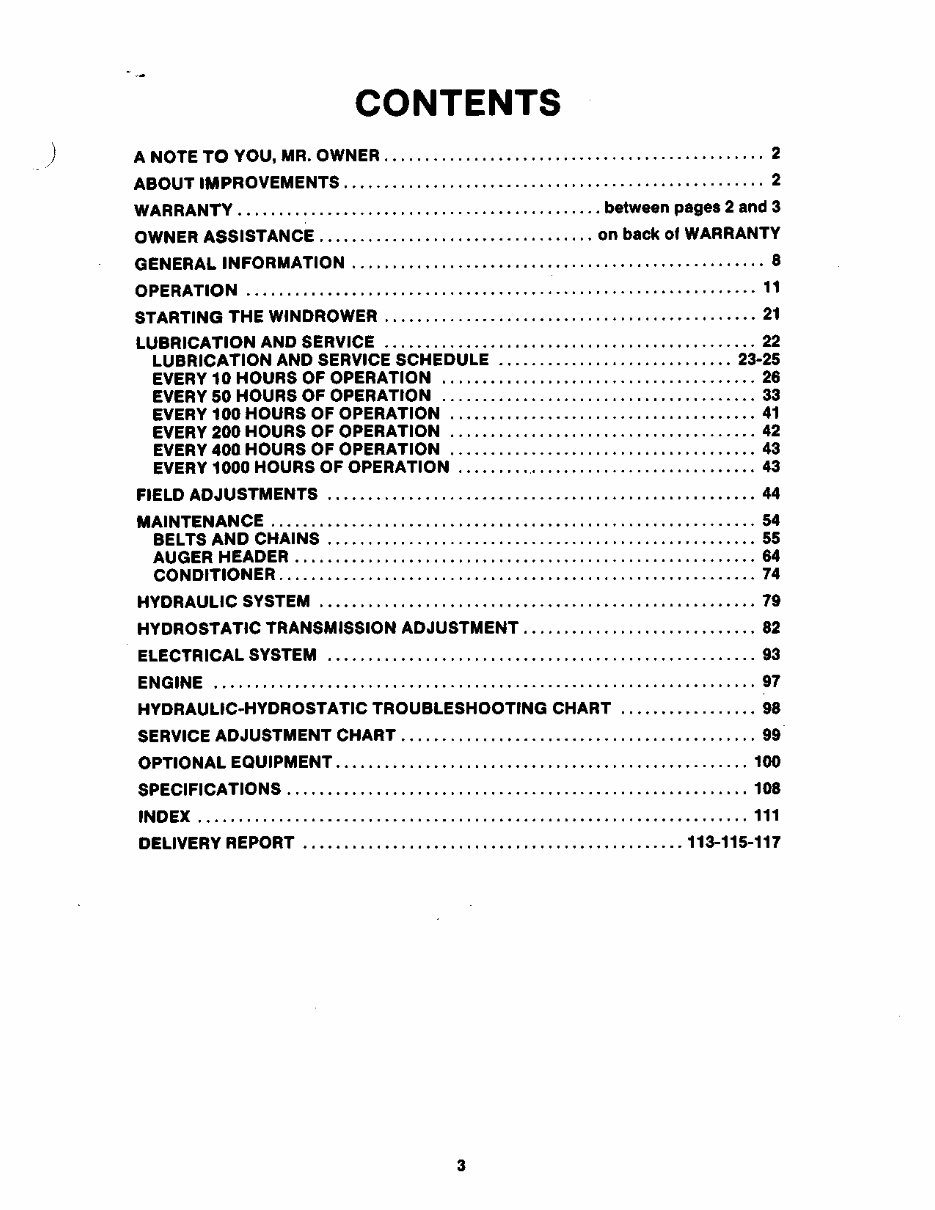 New Holland 1116 Operators Manual preview img 5