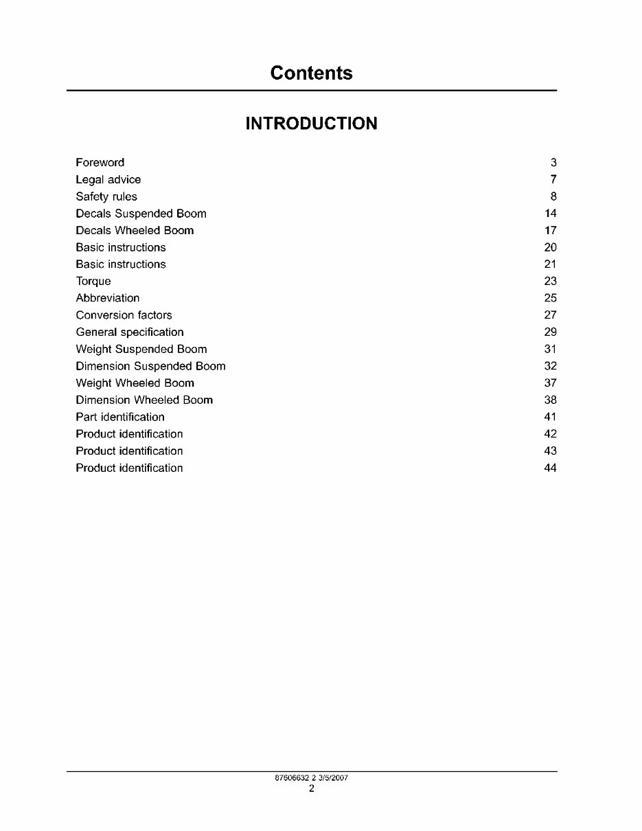 Case IH SRX100, SRX160 Service Manual preview img 4