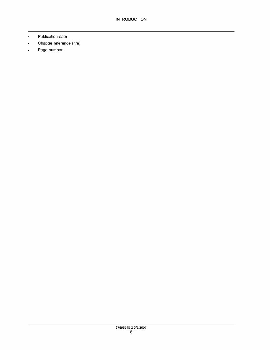 New Holland SF210, SF216 Service Manual preview img 8