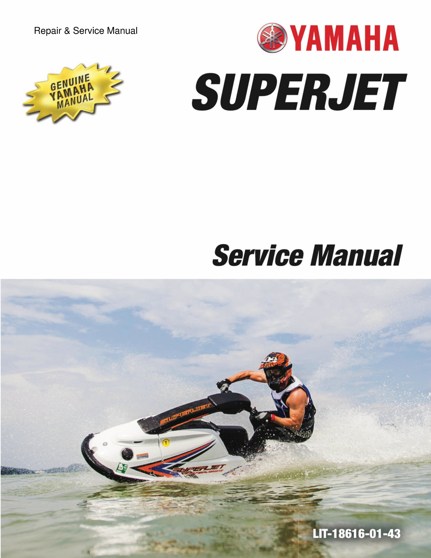 2017 Yamaha SUPER JET Service & Repair Manual preview img 1
