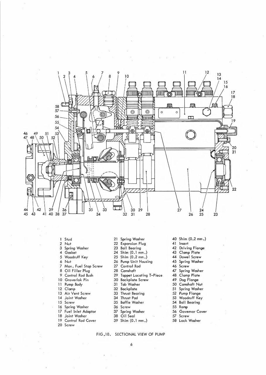 Cav Maximec injection pump workshop manual preview img 9