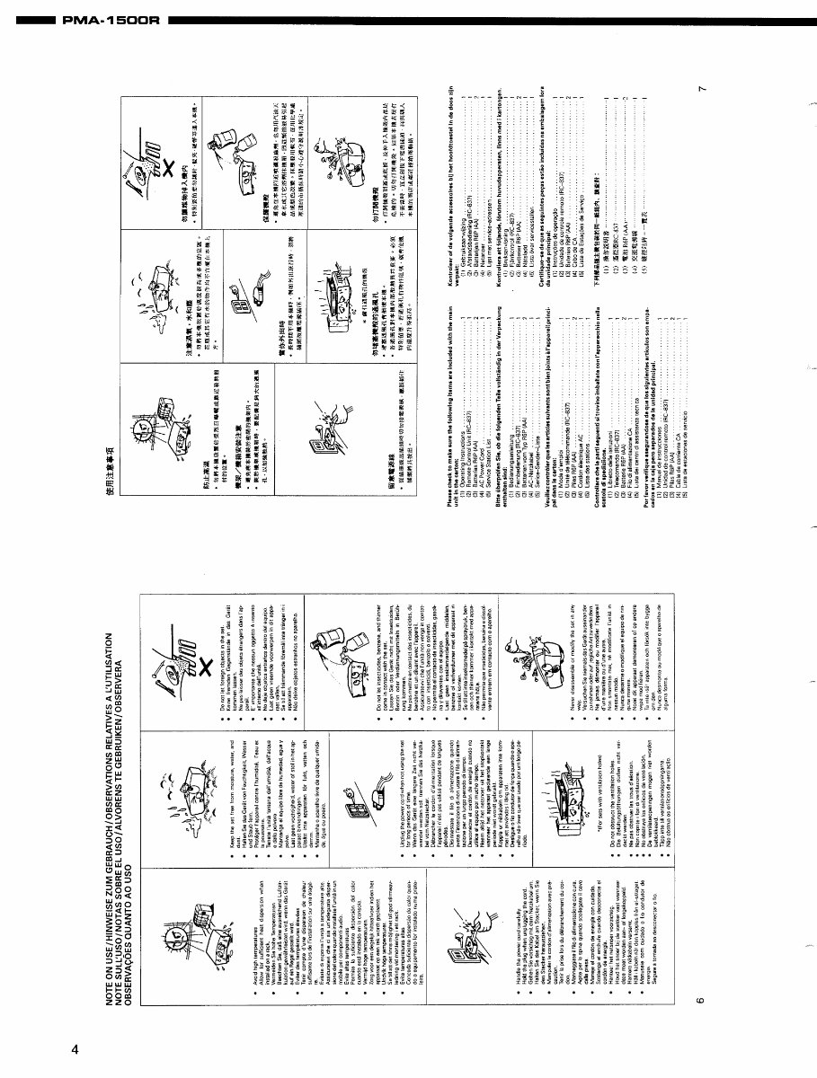 DENON PMA-1500R Service Manual preview img 4