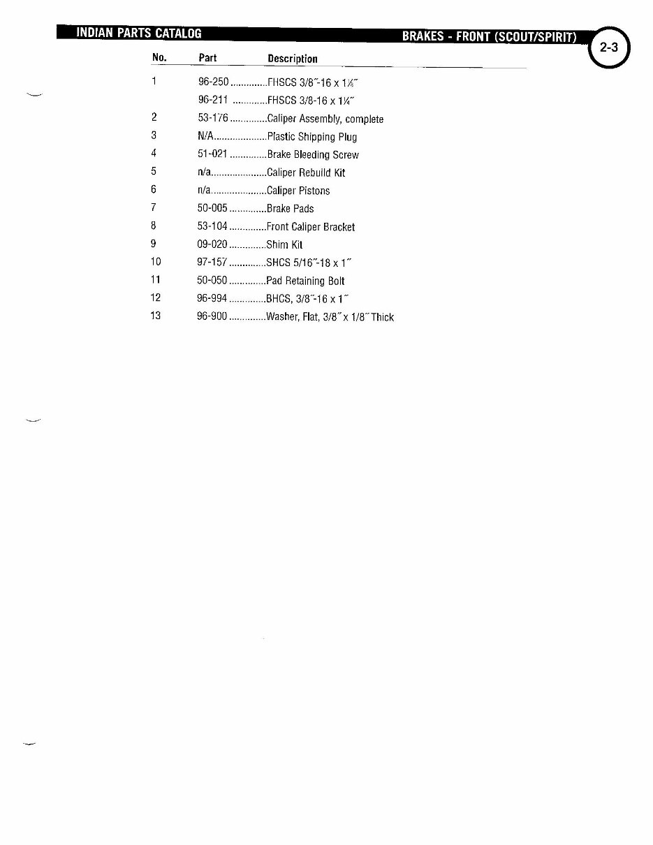 Indian SCOUT SPIRIT Motorcycle Parts Manual Catalog preview img 9