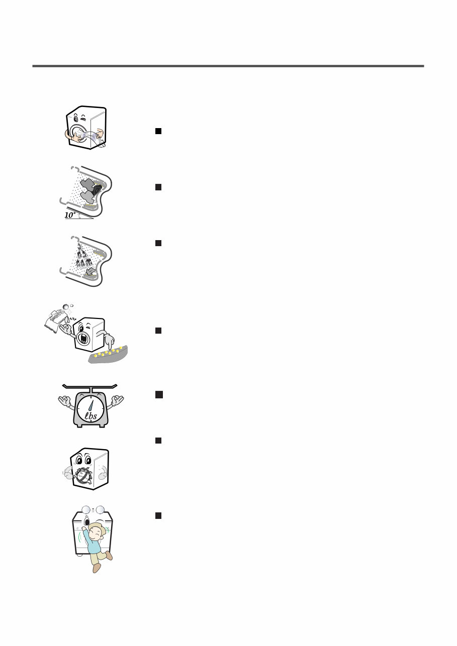 LG F12580FD F1258FD WASHING MACHINE Service Manual preview img 5
