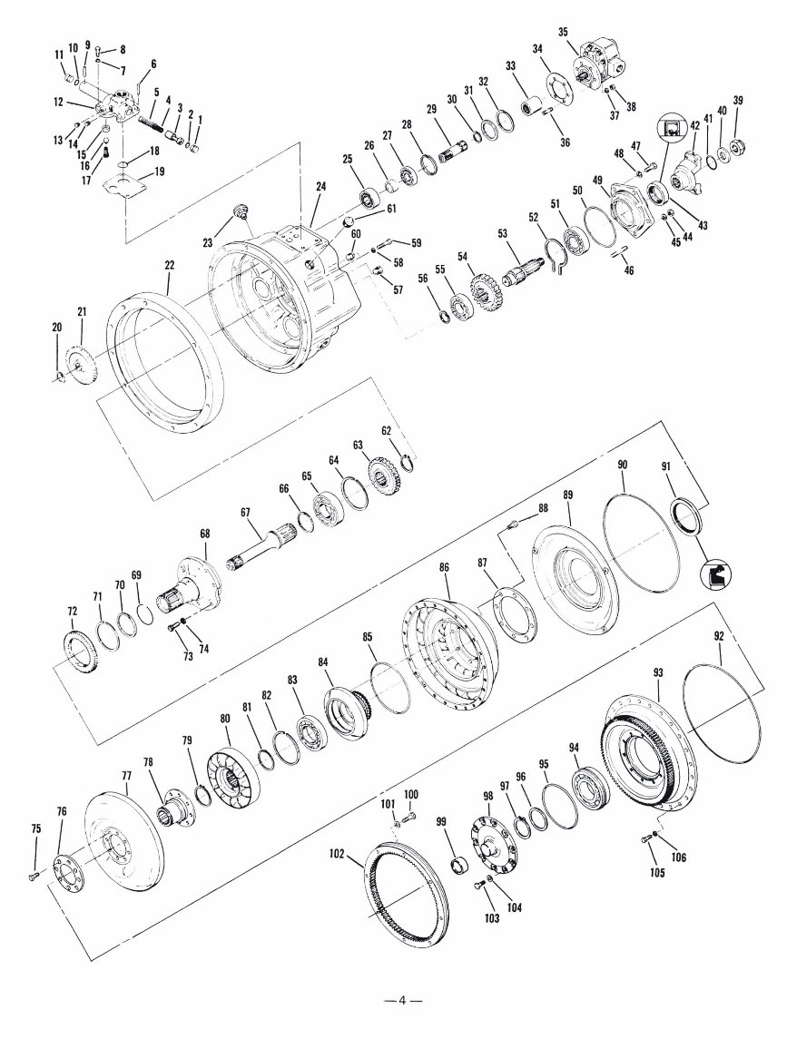 CLARK HURTH C320 C 320 TORQUE CONVERTER Workshop Service M preview img 8