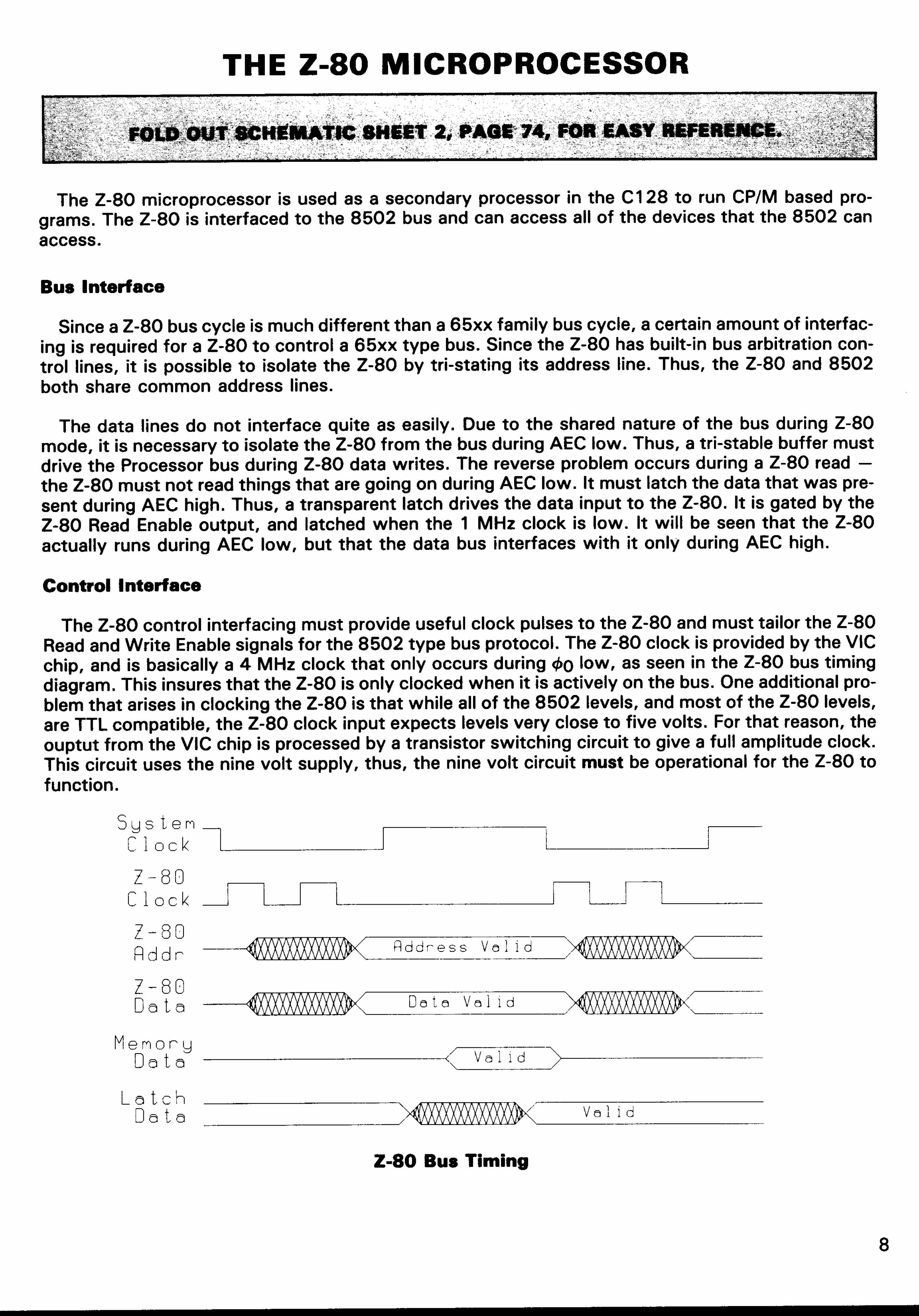 Commodore C 128 / C128D COMPUTER Service Manual preview img 10