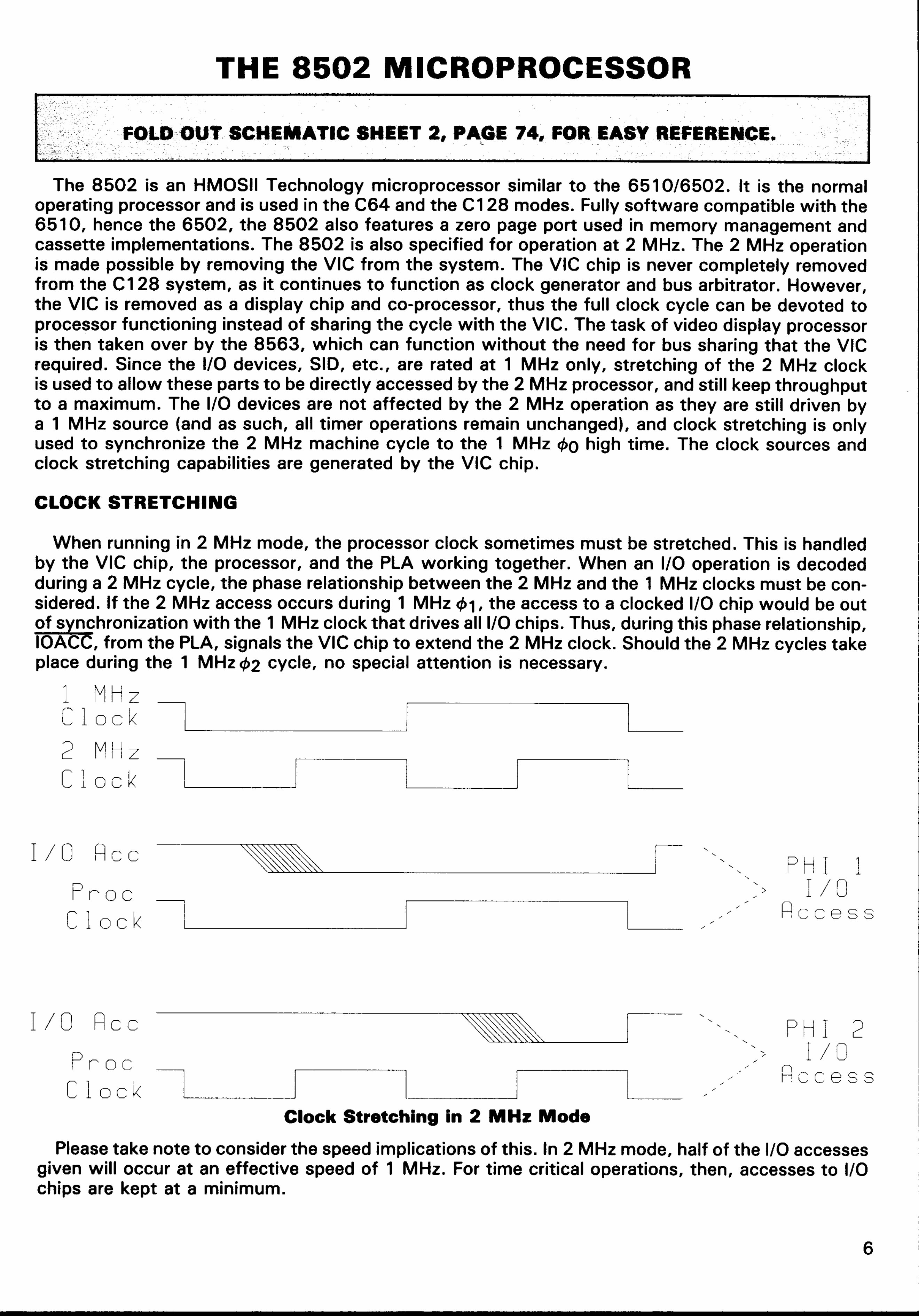 Commodore C 128 / C128D COMPUTER Service Manual preview img 8