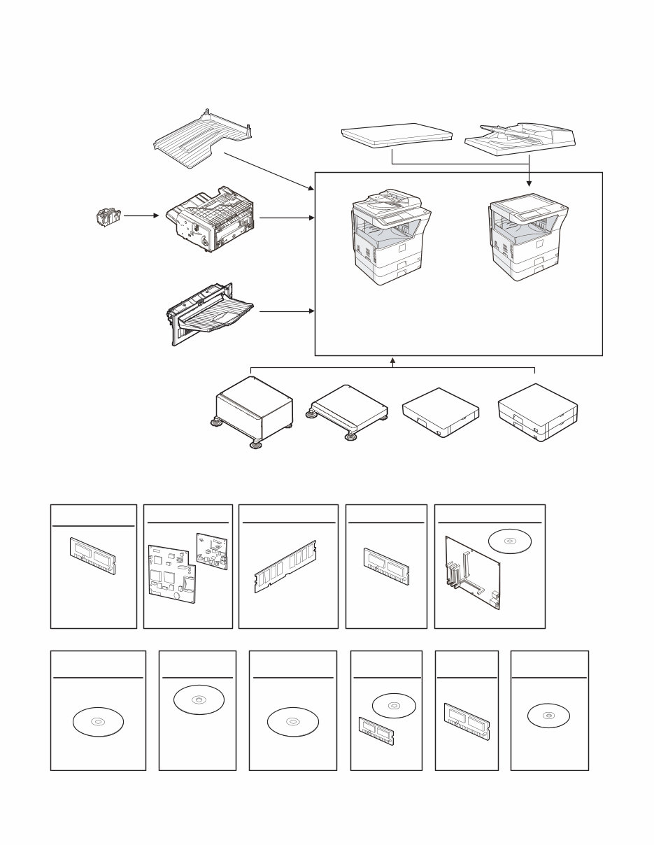Sharp MX-M260 M260N M310 M310N Service Manual + Parts List Catalog preview img 5