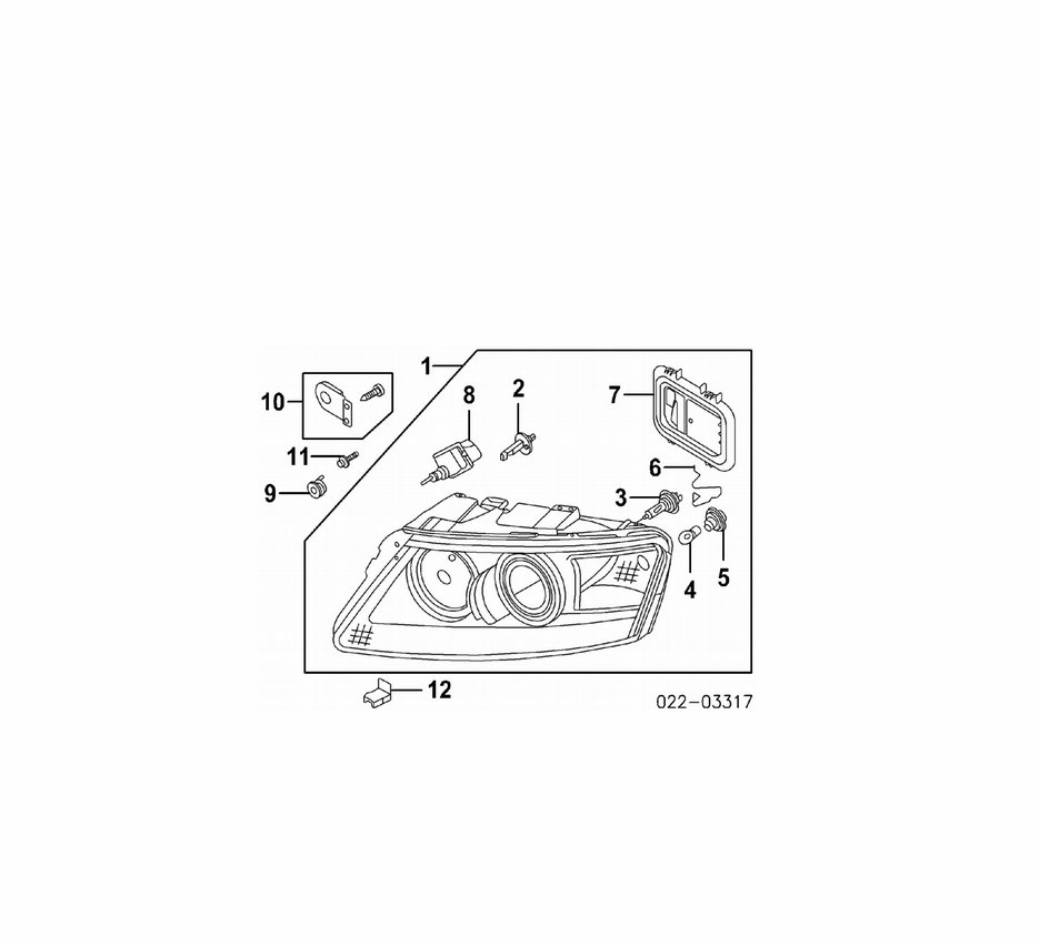 20052011 Audi A6 Parts Catalog
