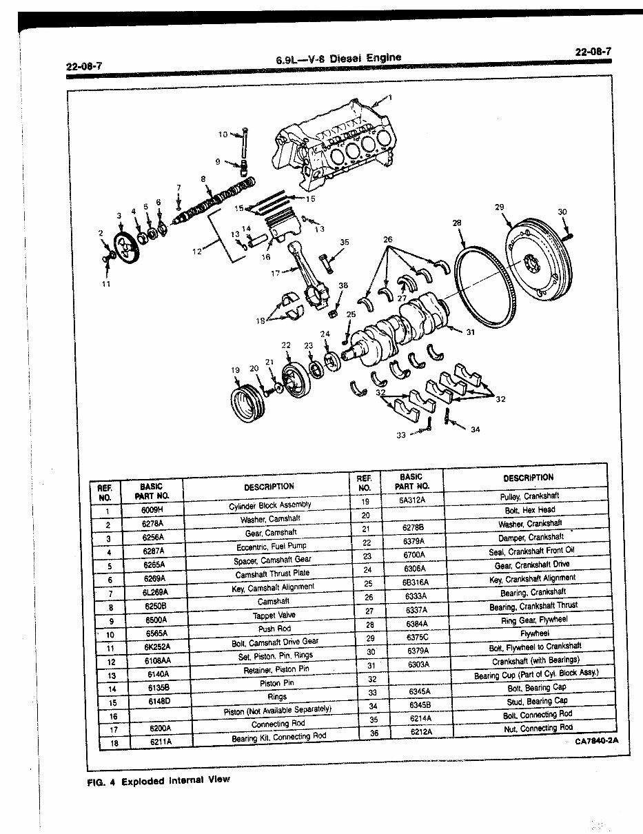 1973 Ford E-100 Econoline Van ENGINE Shop Service Repair Manual Xo - Foto 8
