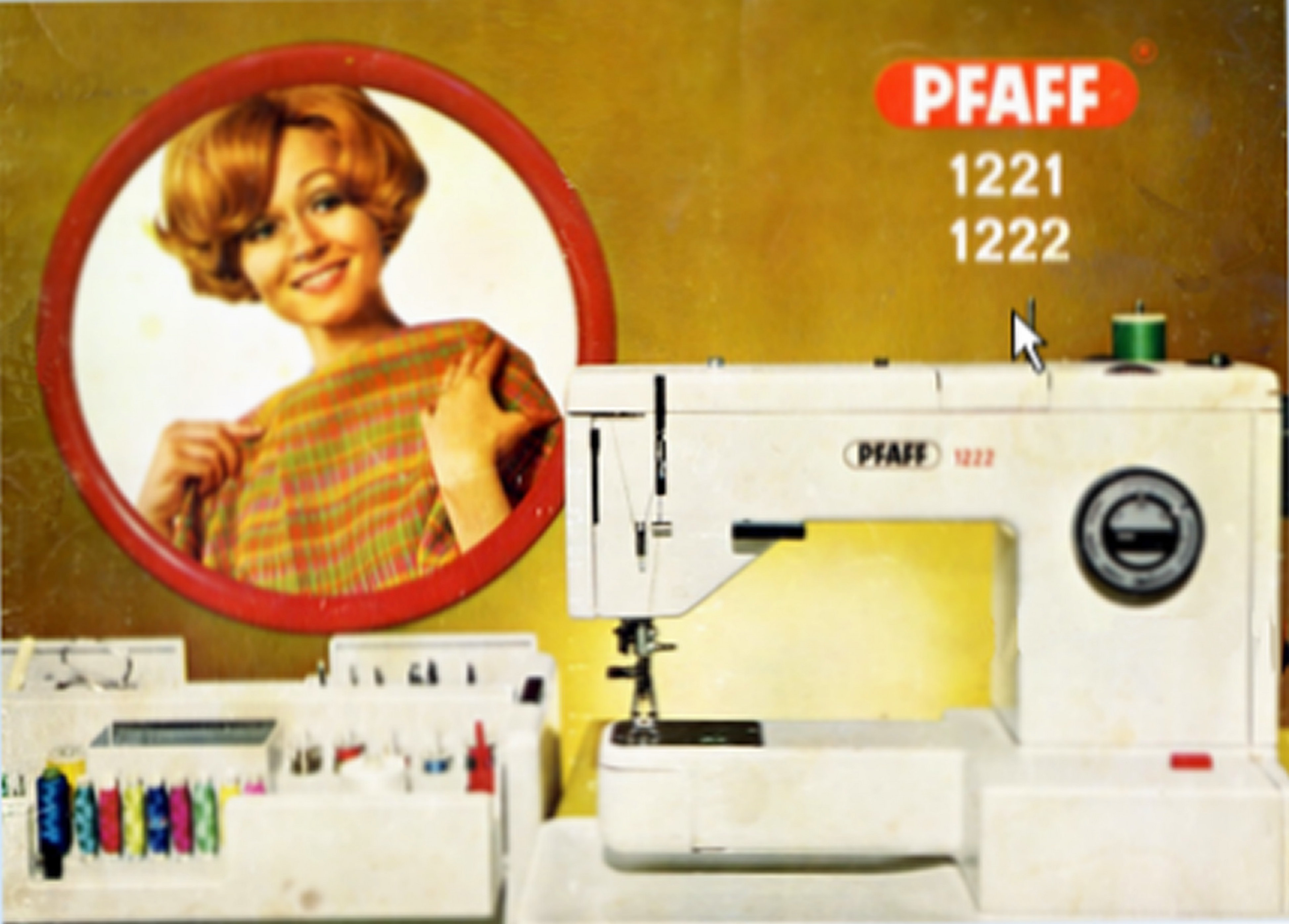 PFAFF 1221 1222 Service Manual and Owners Manual Instruction