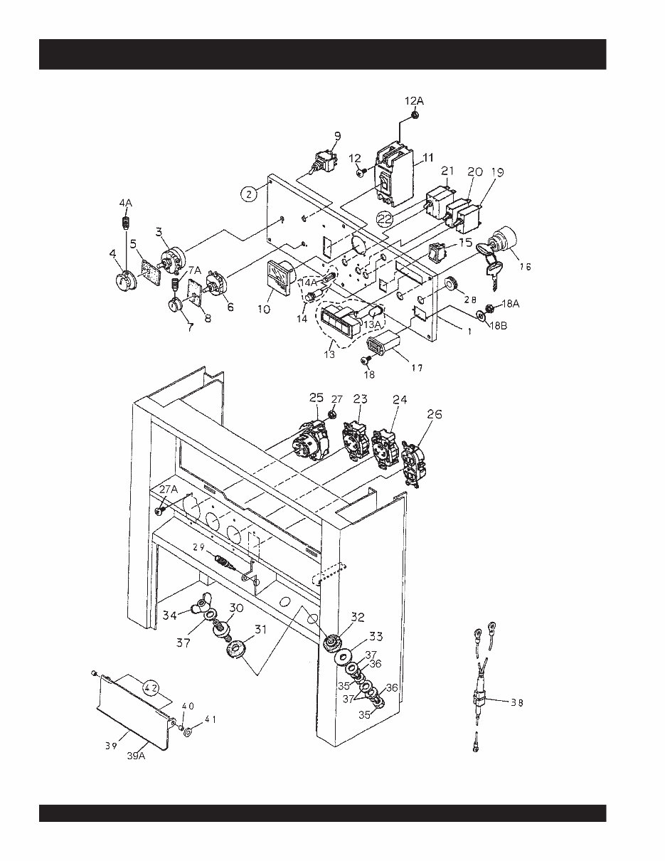 KUBOTA D722 Diesel Engine & DLW 300ES/A Parts Manual