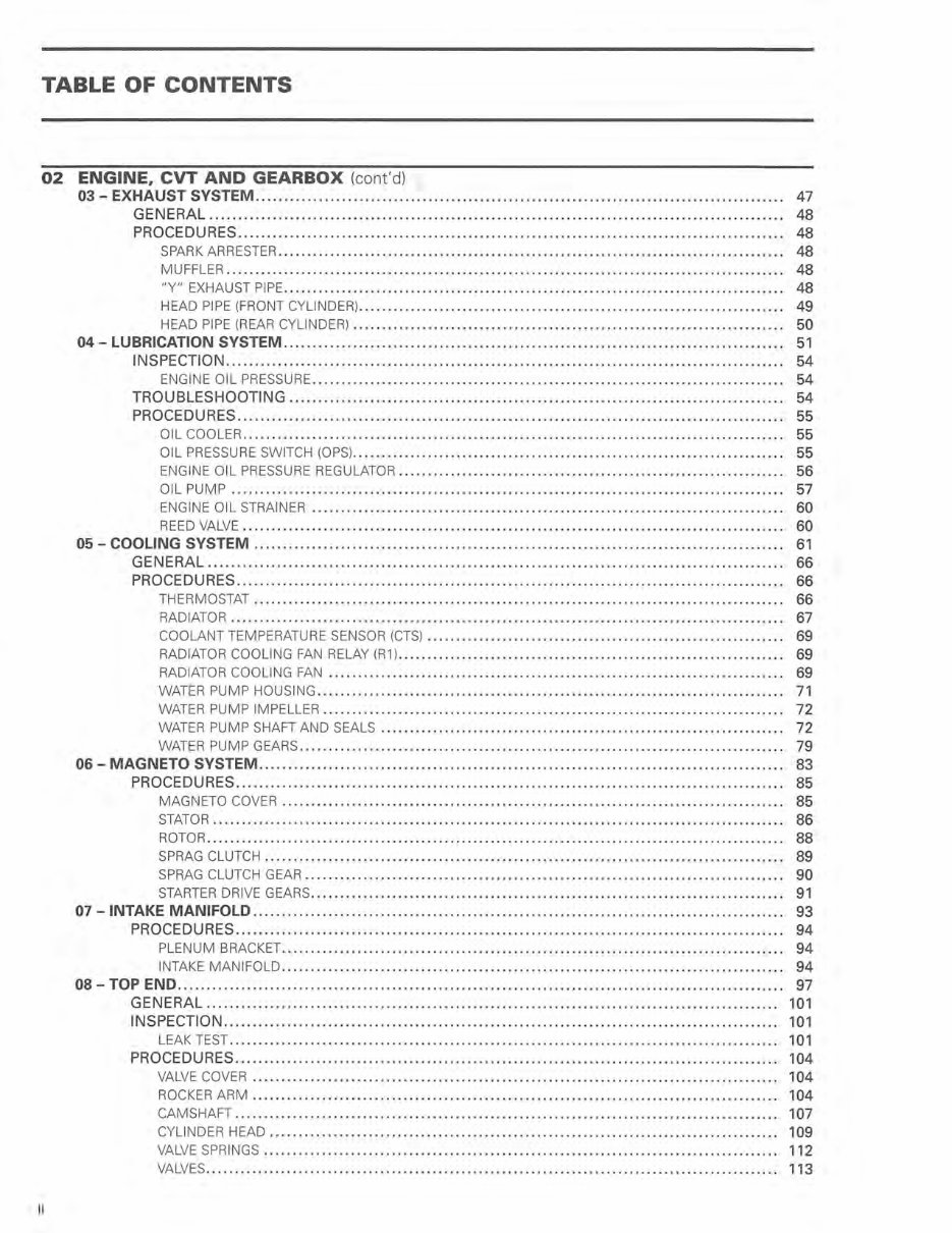 2013 Can-Am Commander 1000 Factory Service & Work Shop Manual