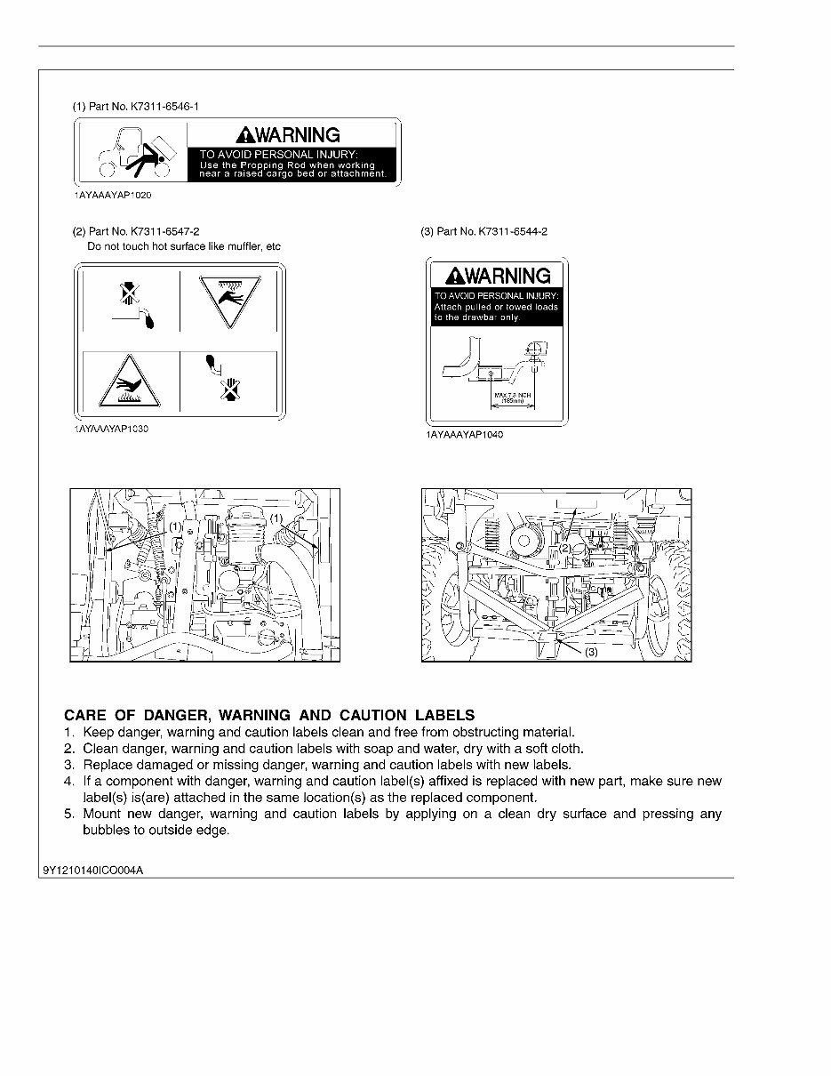 Kubota RTV500 UTV Repair Manual Manuals Online