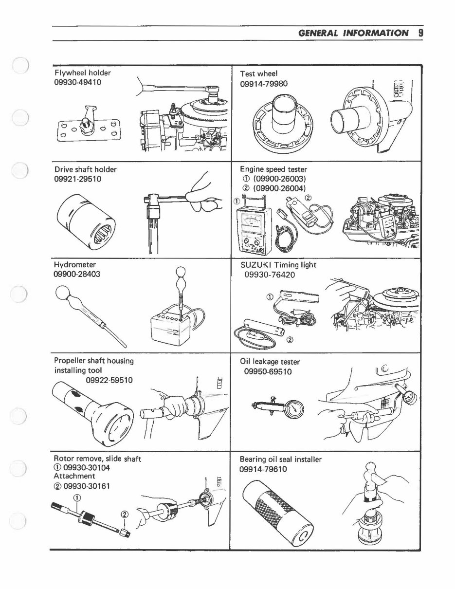 1981-1992 Suzuki DT48 DT50 DT55 DT60 DT65 2 Stroke-Outboard Repair Manual