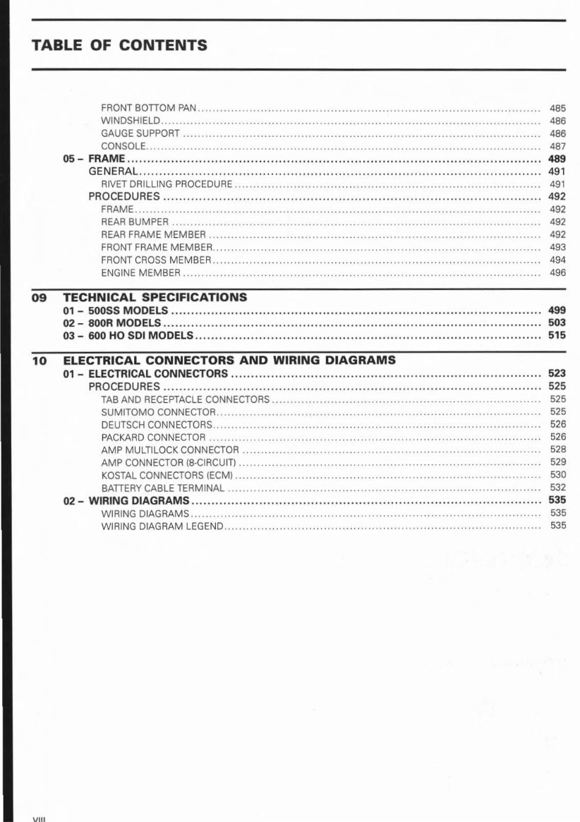 2008 Ski Doo Snowmobile Repair Manual Manuals Online