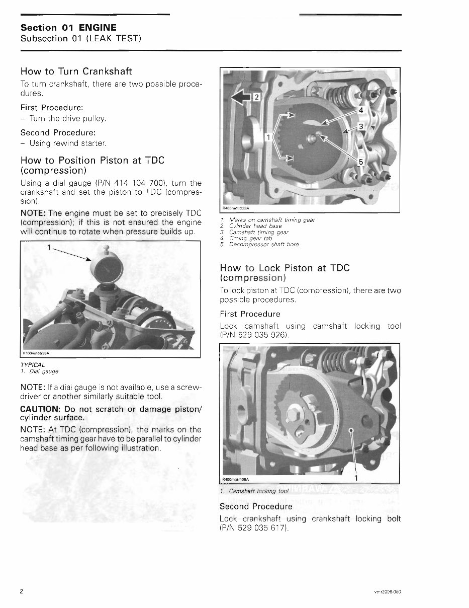 2006 Rotax 400 ATV Engine Repair Manual Manuals Online