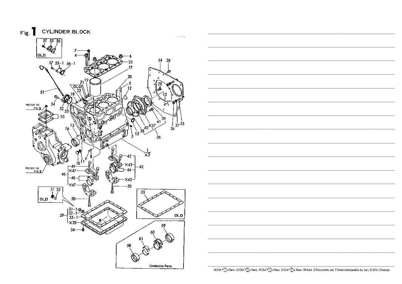 Yanmar YM186, YM186D Tractor Parts Manual