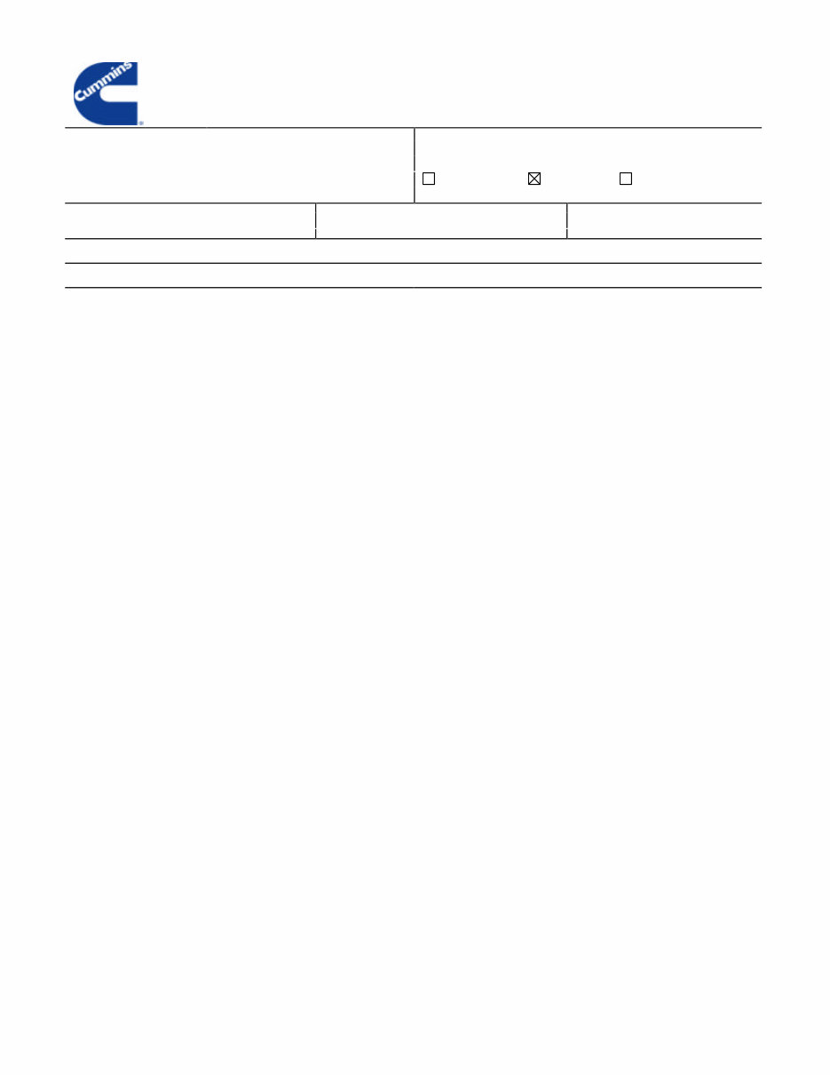 CUMMINS Engine INDUSTRIAL Wiring Diagram Manual